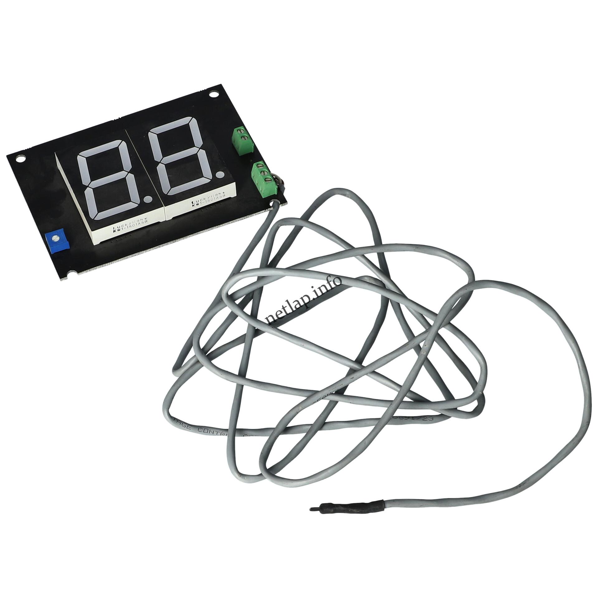 Hűtőgép digitális hőmérséklet kijelző szondával 9 és 40 c45 gz lb Hűtőgép digitális hőmérséklet kijelző szondával 9 és 40 c45 gz lb