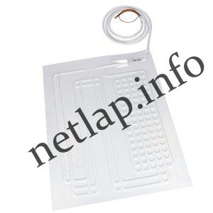 Hűtőgép 455x350mm elpárologtató univerzális két csöves