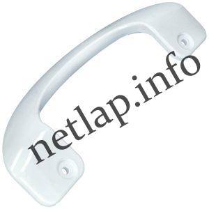 Gorenje Mora hűtőgép fogantyú ívelt fehér műanyag /