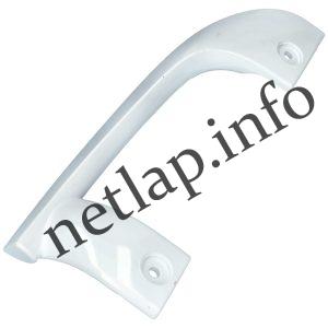 Gorenje Mora hűtőgép fogantyú ívelt fehér műanyag 662447