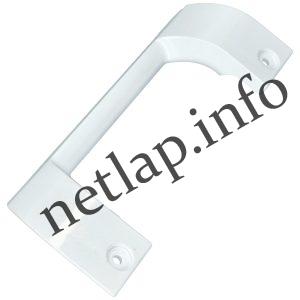 Gorenje Mora hűtőgép fogantyú ívelt fehér műanyag /