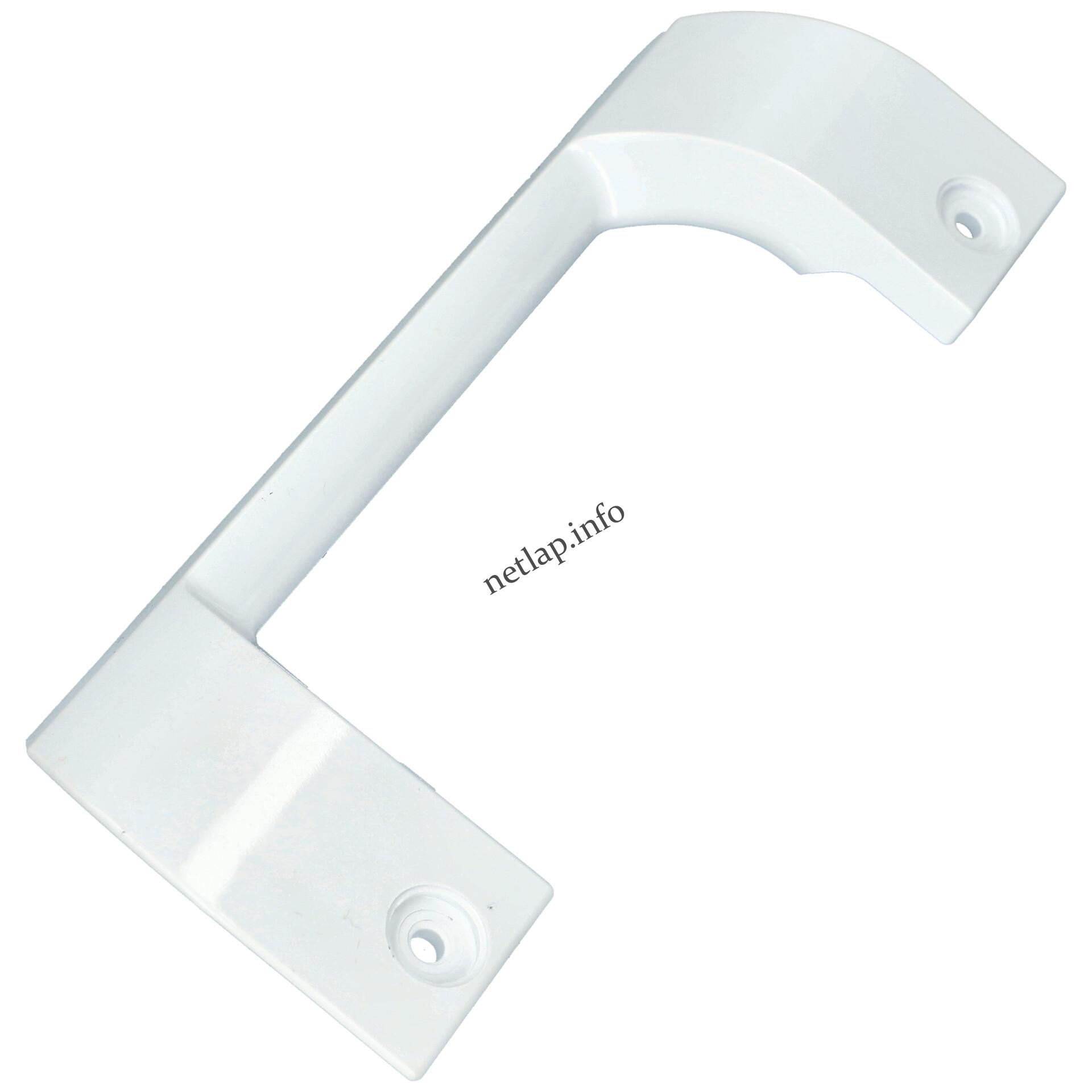 Gorenje Mora hűtőgép fogantyú ívelt fehér műanyag / Gorenje Mora hűtőgép fogantyú ívelt fehér műanyag /