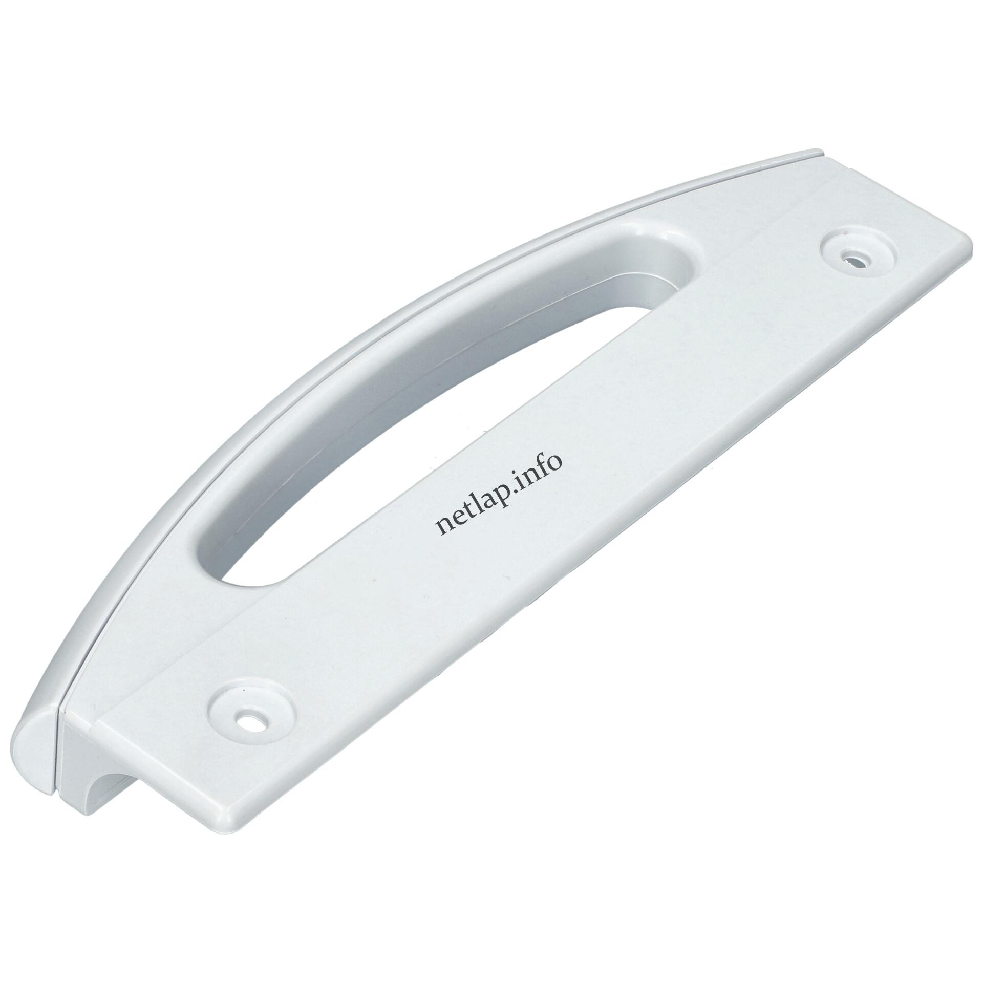 Gorenje Mora hűtőgép fogantyú ívelt fehér műanyag 627738 Gorenje Mora hűtőgép fogantyú ívelt fehér műanyag 627738