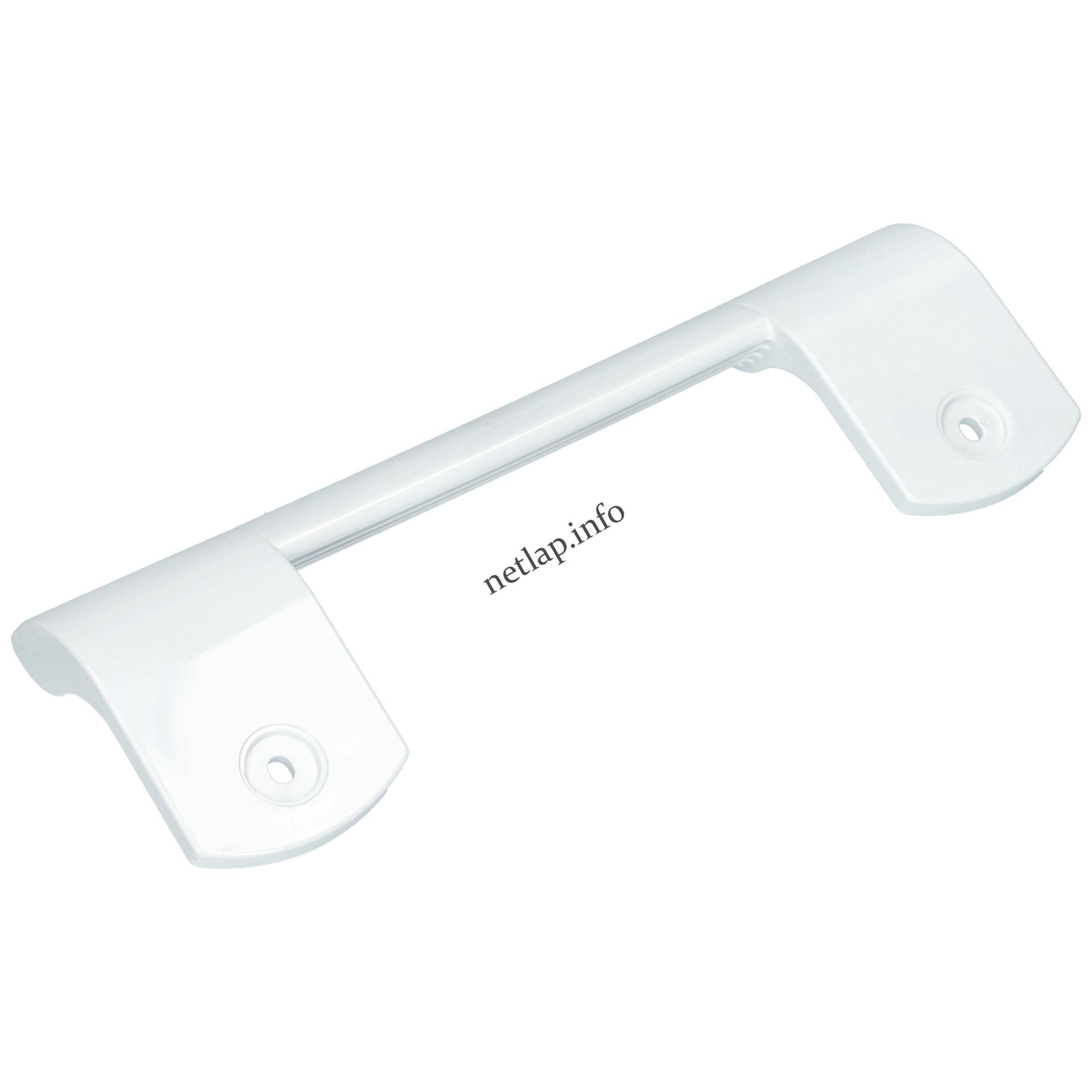 Gorenje Mora hűtőgép fogantyú ívelt fehér műanyag / Gorenje Mora hűtőgép fogantyú ívelt fehér műanyag /