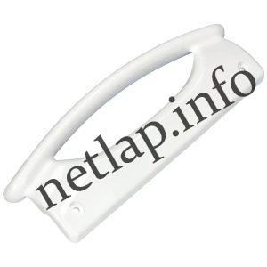 Indesit Whirlpool hűtőgép fogantyú ívelt fehér műanyag 200FR88