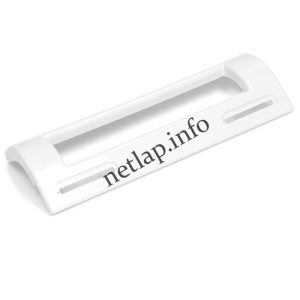 Hűtőgép univerzális ajtó fogantyú 197X73, hajlított verzió, fehér