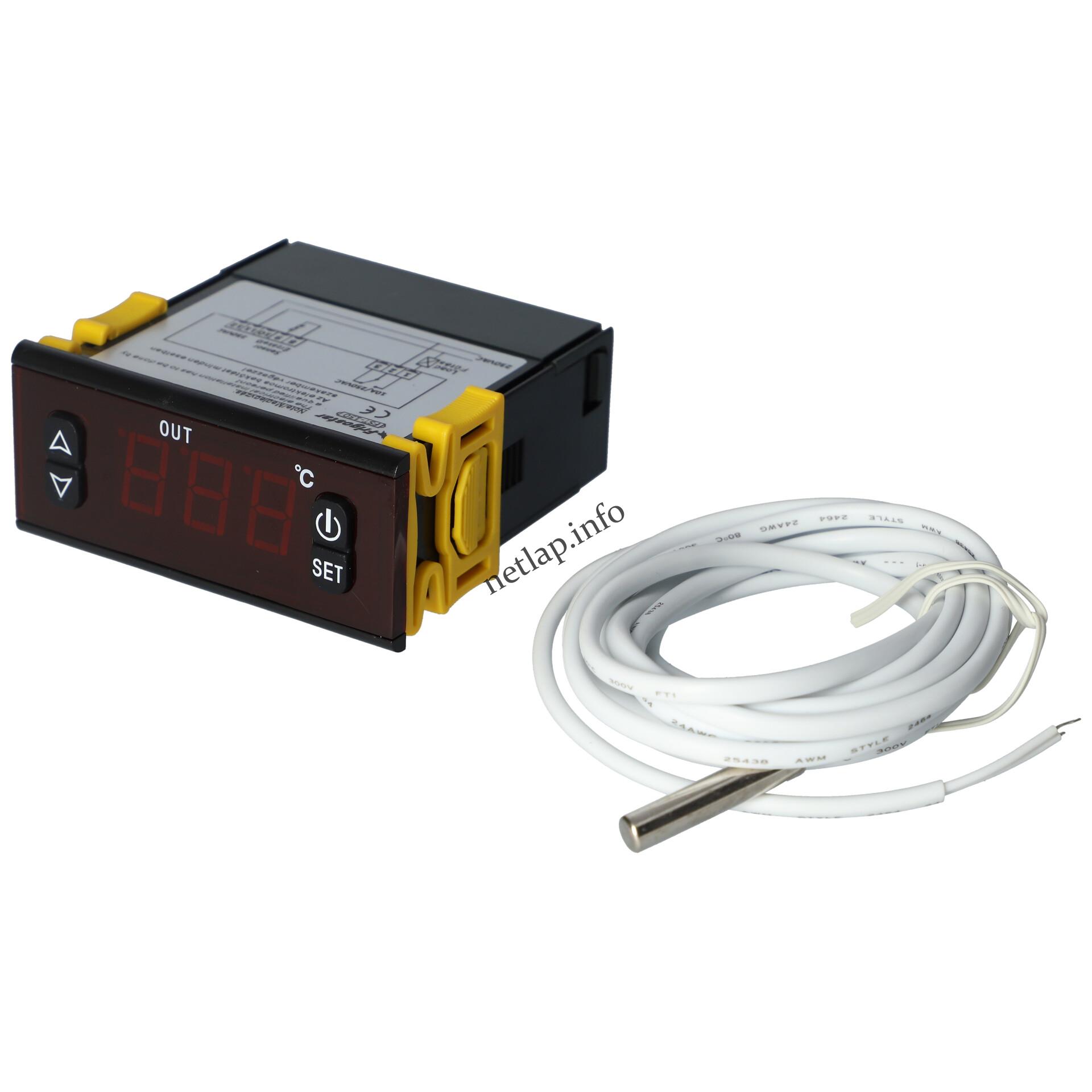 Hűtőgép 45 +150 hőfokszabályzó elektronika 1 szondás fst150 HHE052 Hűtőgép 45 +150 hőfokszabályzó elektronika 1 szondás fst150 HHE052