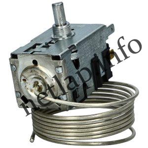 Hűtőgép hőfokszabályzó Danfoss 077b6589 077b5226 077b5207 norm.téri 1350mm 10/ 22°c 2426350241