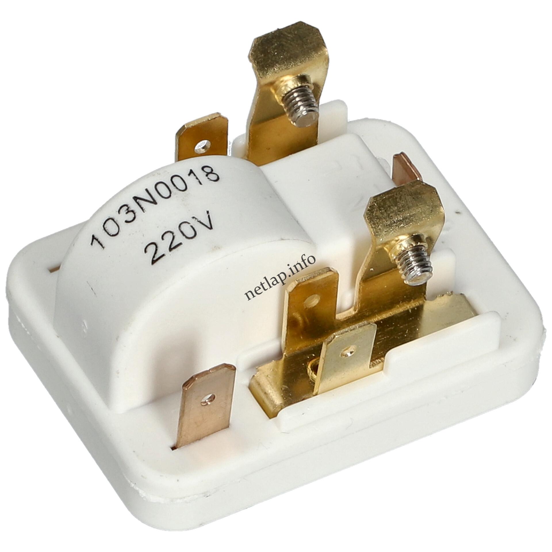 Gorenje hűtőgép relé Danfoss 103n0018 Gorenje hűtőgép relé Danfoss 103n0018