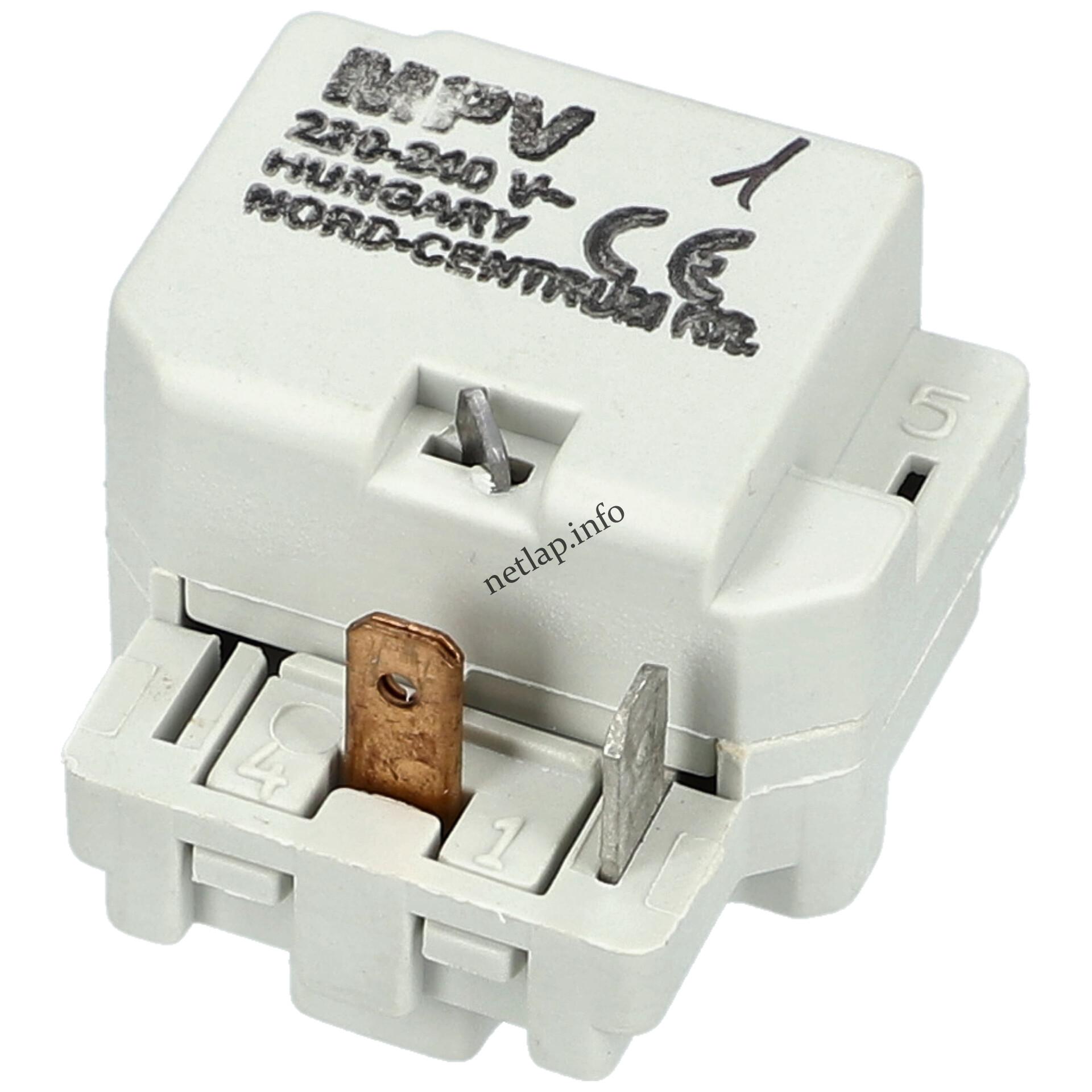 Hűtőgép relé MPV 1 Hűtőgép relé MPV 1