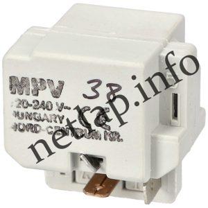 Hűtőgép relé MPV 38