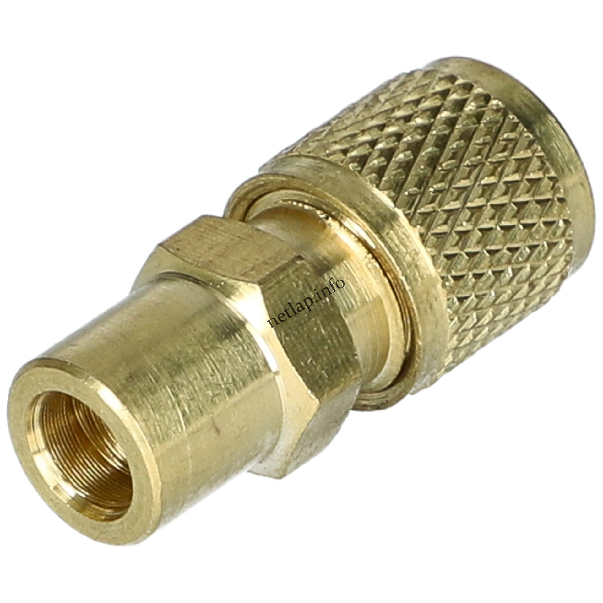 Hűtőgép töltőcső szelep 6-os Hűtőgép töltőcső szelep 6-os