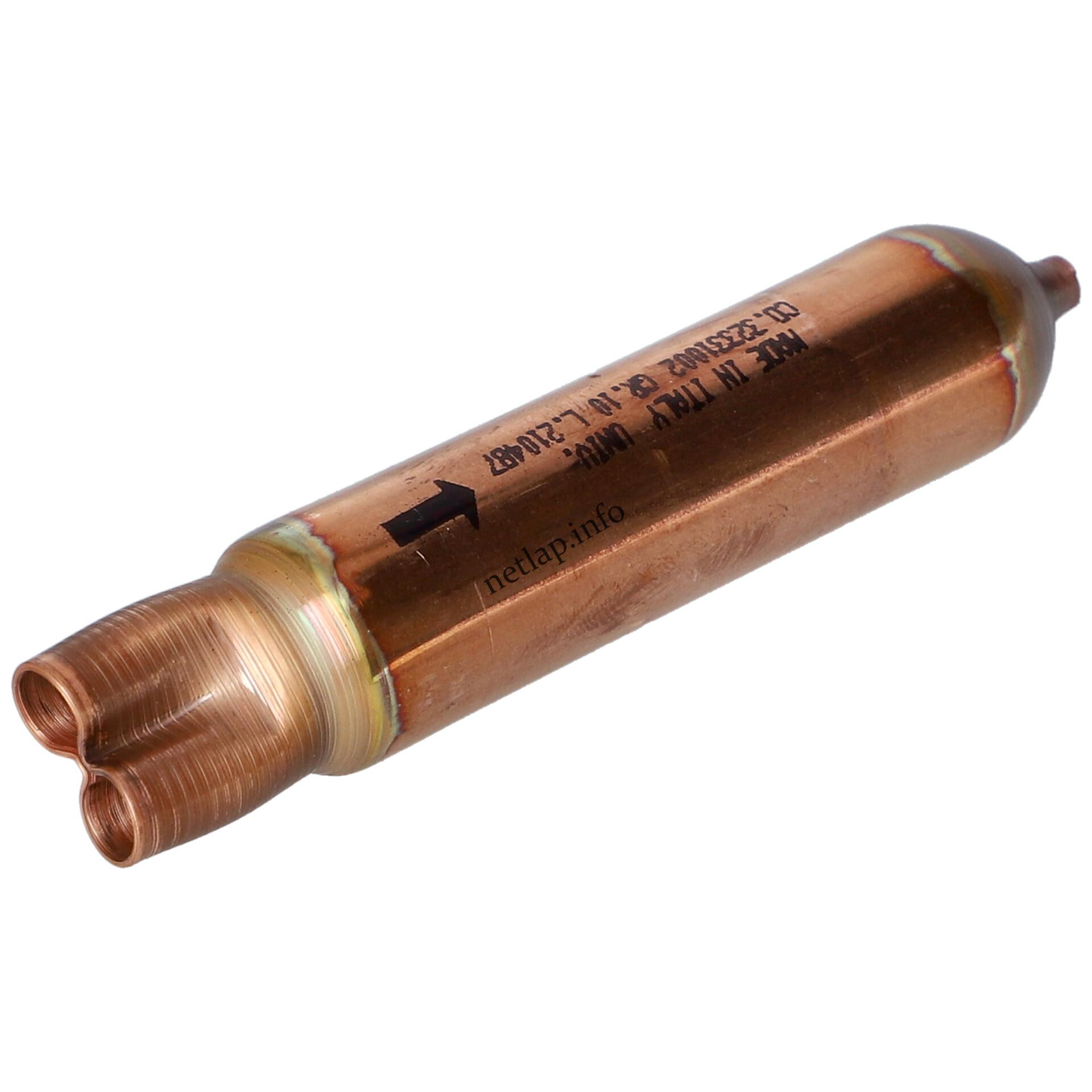 Hűtőgép 10 gr 6.1 és 2.5 mm szűrőpatron 3 utas univerzális Hűtőgép 10 gr 6.1 és 2.5 mm szűrőpatron 3 utas univerzális