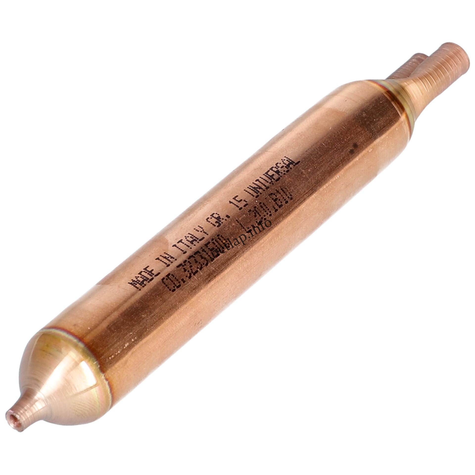 Hűtőgép 15 gr 6.2 és 2.5 mm szűrőpatron univerzális Hűtőgép 15 gr 6.2 és 2.5 mm szűrőpatron univerzális