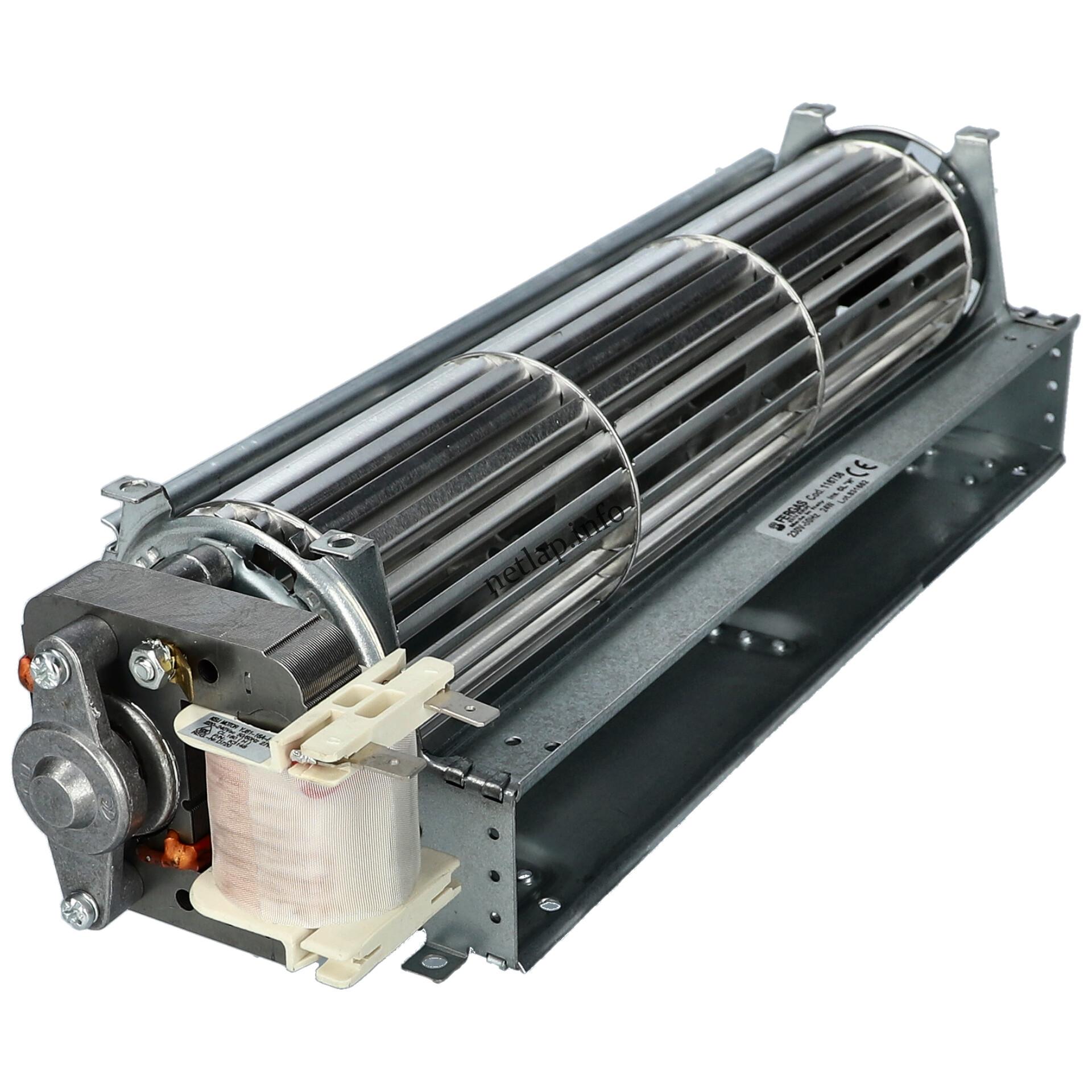 Tangenciális ventilátor motor 270mm bal Tangenciális ventilátor motor 270mm bal