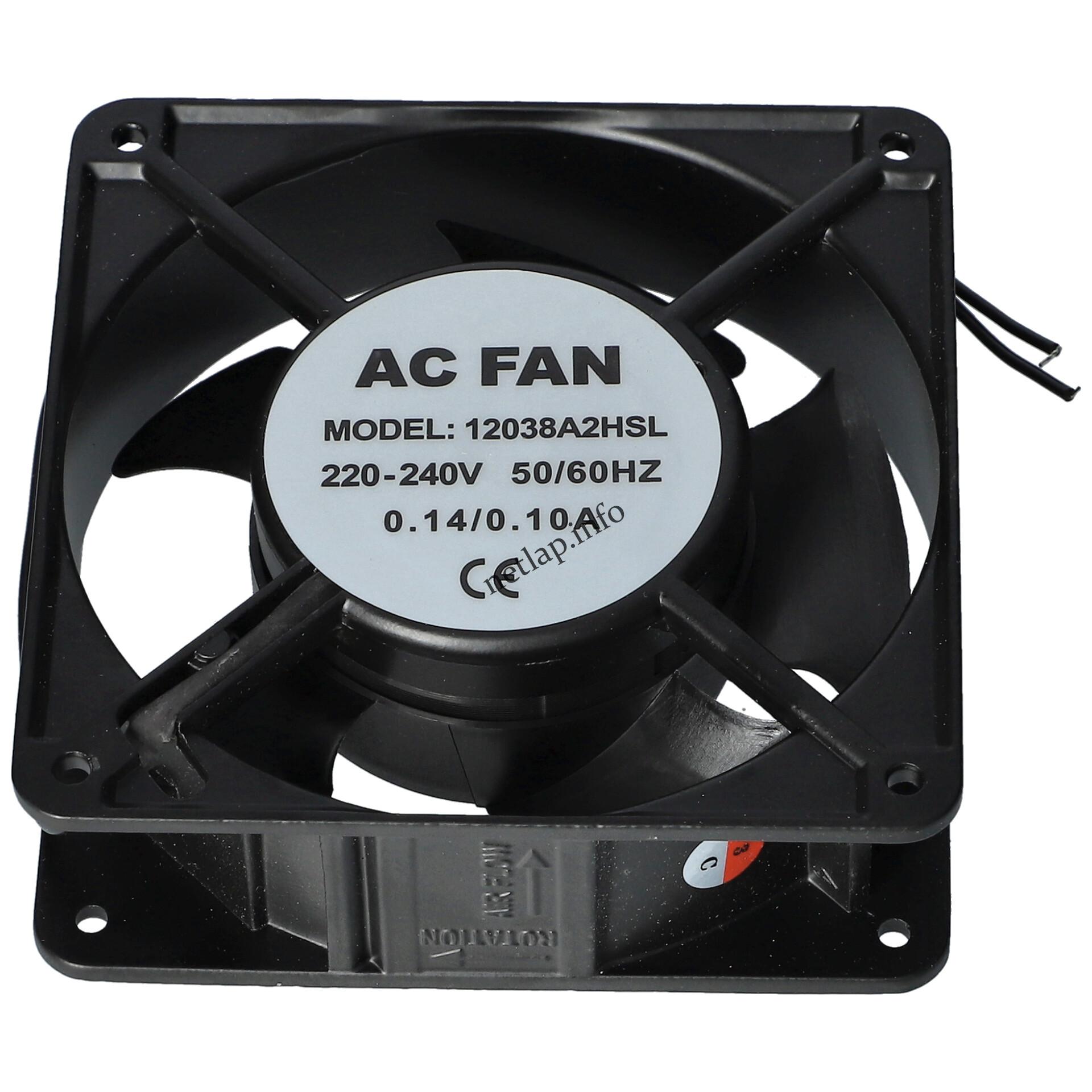 120x120x38 mm 230v Axiál ventilátor motor 12038a2hsl 2952070300 120x120x38 mm 230v Axiál ventilátor motor 12038a2hsl 2952070300
