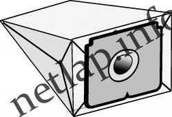 Porszívó papír porzsák E6 5db 000139-K