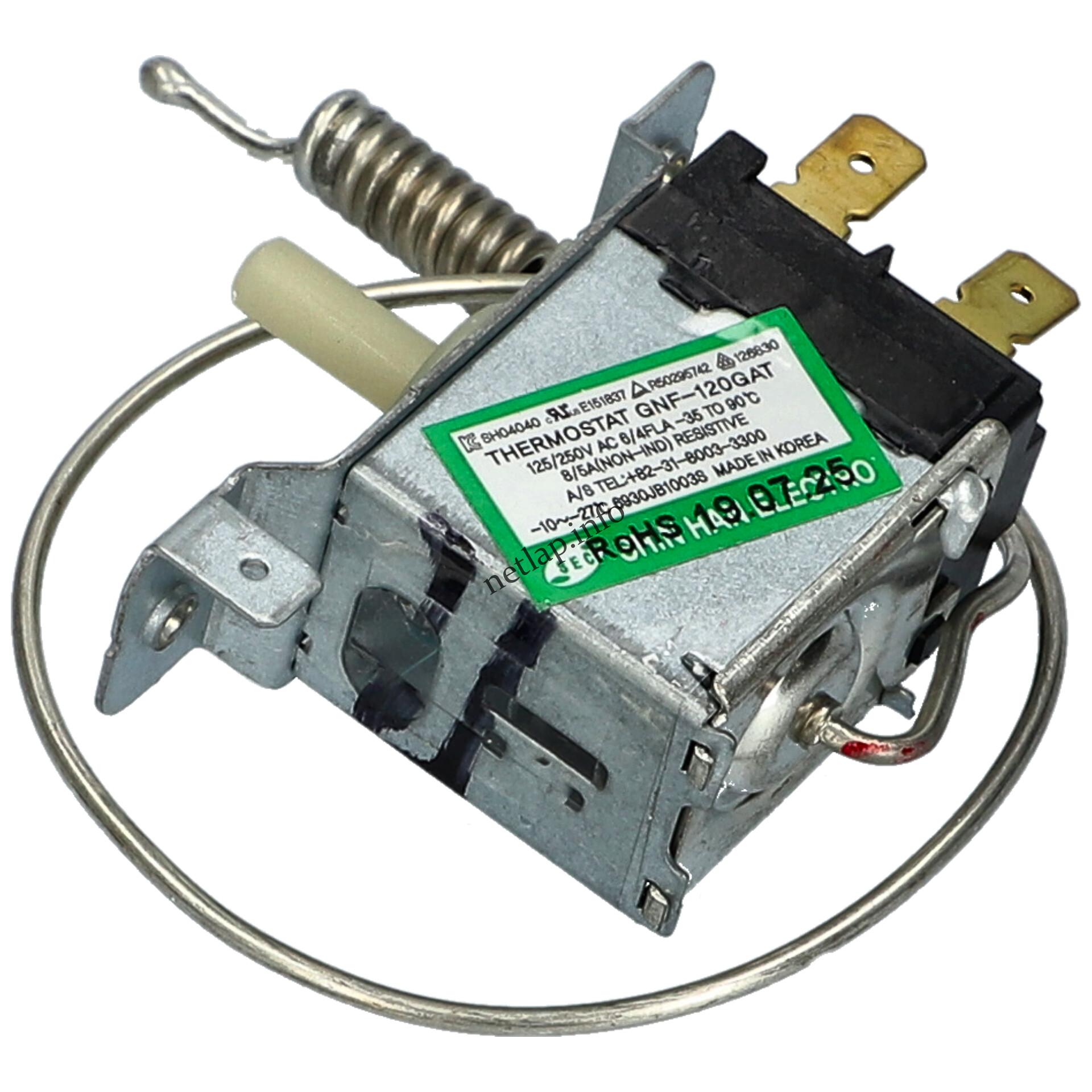 LG hűtőgép hőfokszabályzó J77000009A LG hűtőgép hőfokszabályzó J77000009A