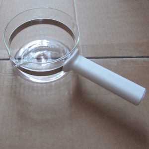 Szarvasi espresso kávéfőző kiöntő, 6 személyes, szerelt, tető nélkül, fehér SZV-611-624