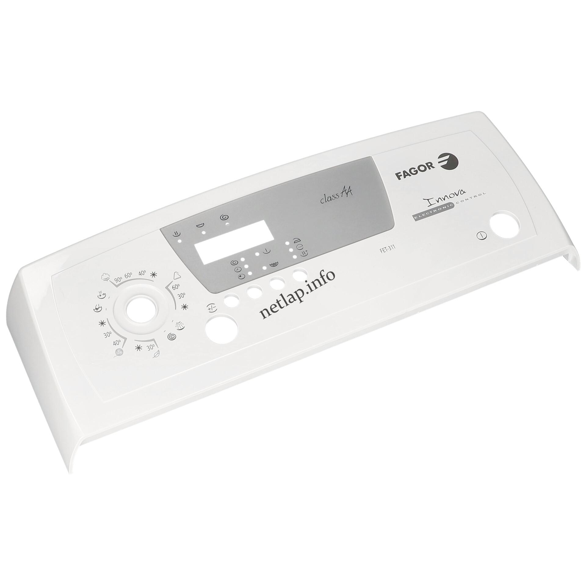 Fagor Innova mosógép kezelő előlappanel LB52X0932 Fagor Innova mosógép kezelő előlappanel LB52X0932