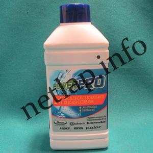 W-pro mosogatógép vízkő és zsíroldó 2in1 liq404/liq006ph 250ml