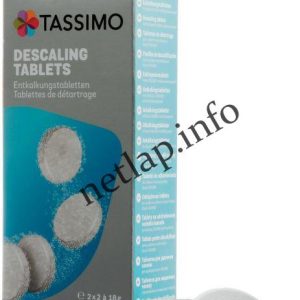 Bosch Tassimo kávéfőző vízkőoldó vízkőmentesítő