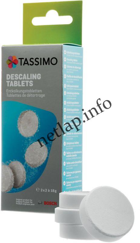 Bosch Tassimo kávéfőző vízkőoldó vízkőmentesítő