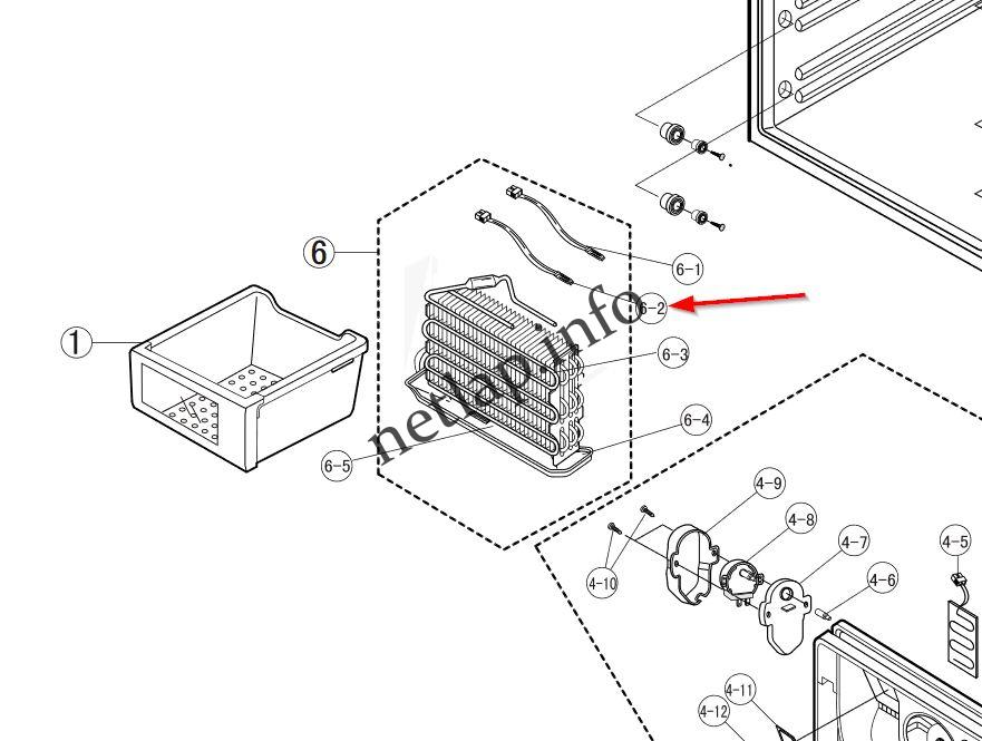 Samsung hűtőgép hőbiztosíték BCD/Rl/SRL - Image 2