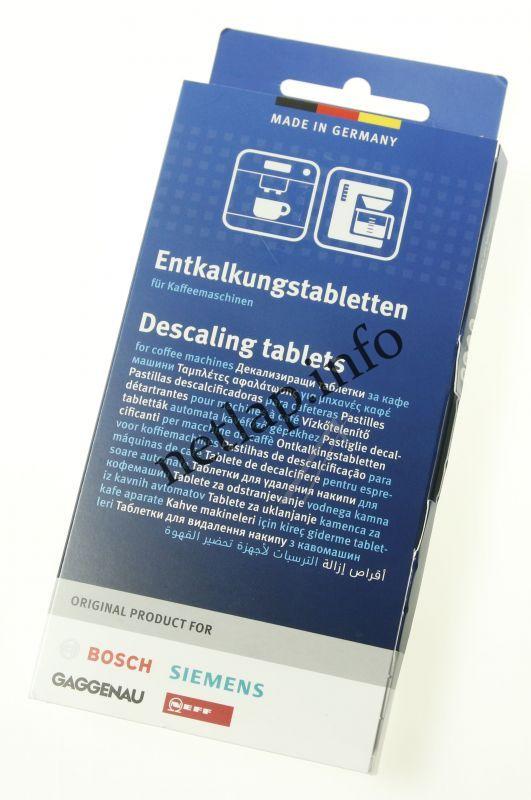 Siemens Bosch kávégép vízkőoldó tisztító tabletta 3db