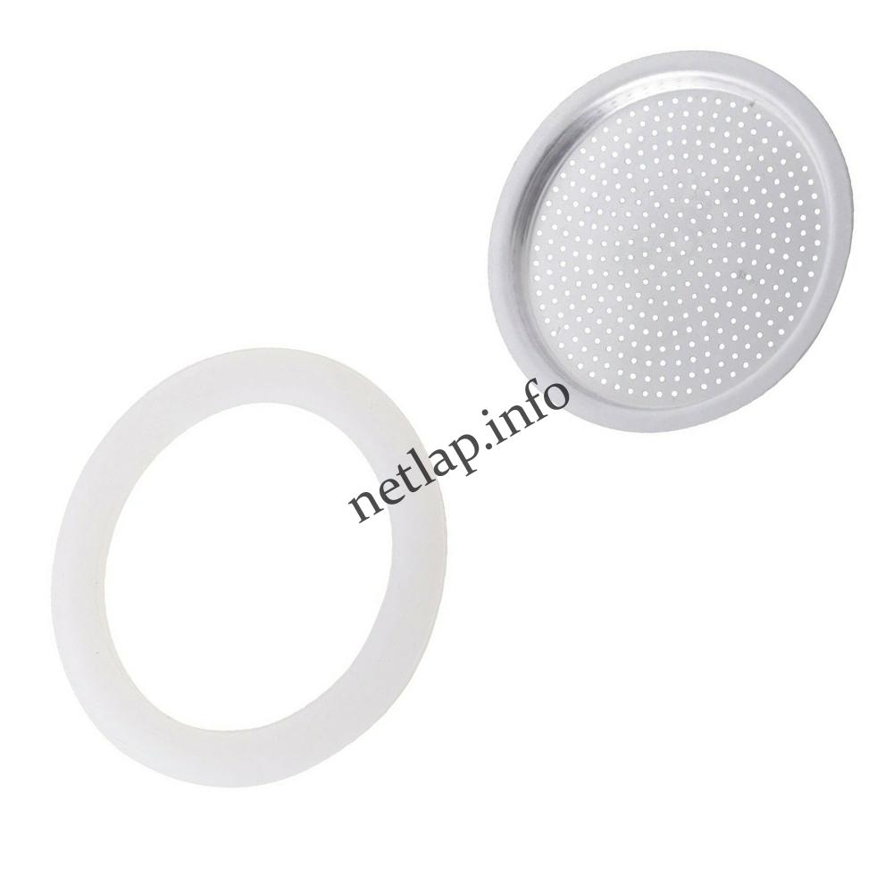 Ariete Moka Breakfast Station kávéfőző felső szűrő tömítéssel 1344/1358