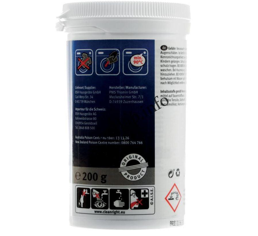 Bosch Siemens mosógép tisztítószer - Image 2