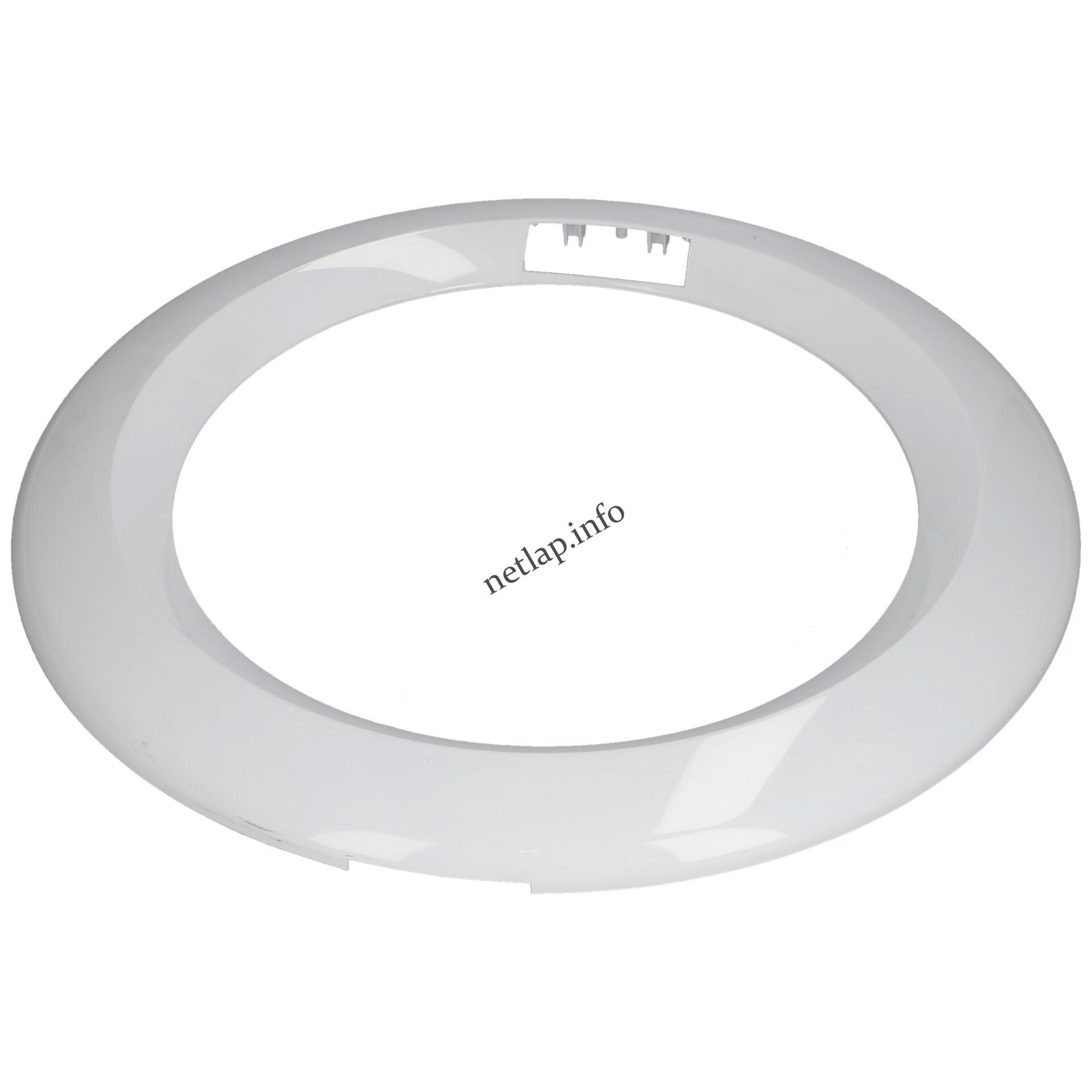 Vestel mosógép ajtó külső keret Hansmark fehér 42022626 Vestel mosógép ajtó külső keret Hansmark fehér 42022626