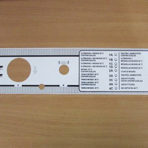 Hajdu Minimat 730 mosógép programtábla