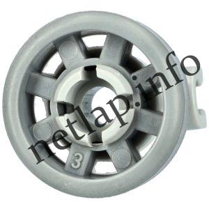 Indesit Whirlpool mosogatógép 25 mm felső kosár görgő 1 db C00318216