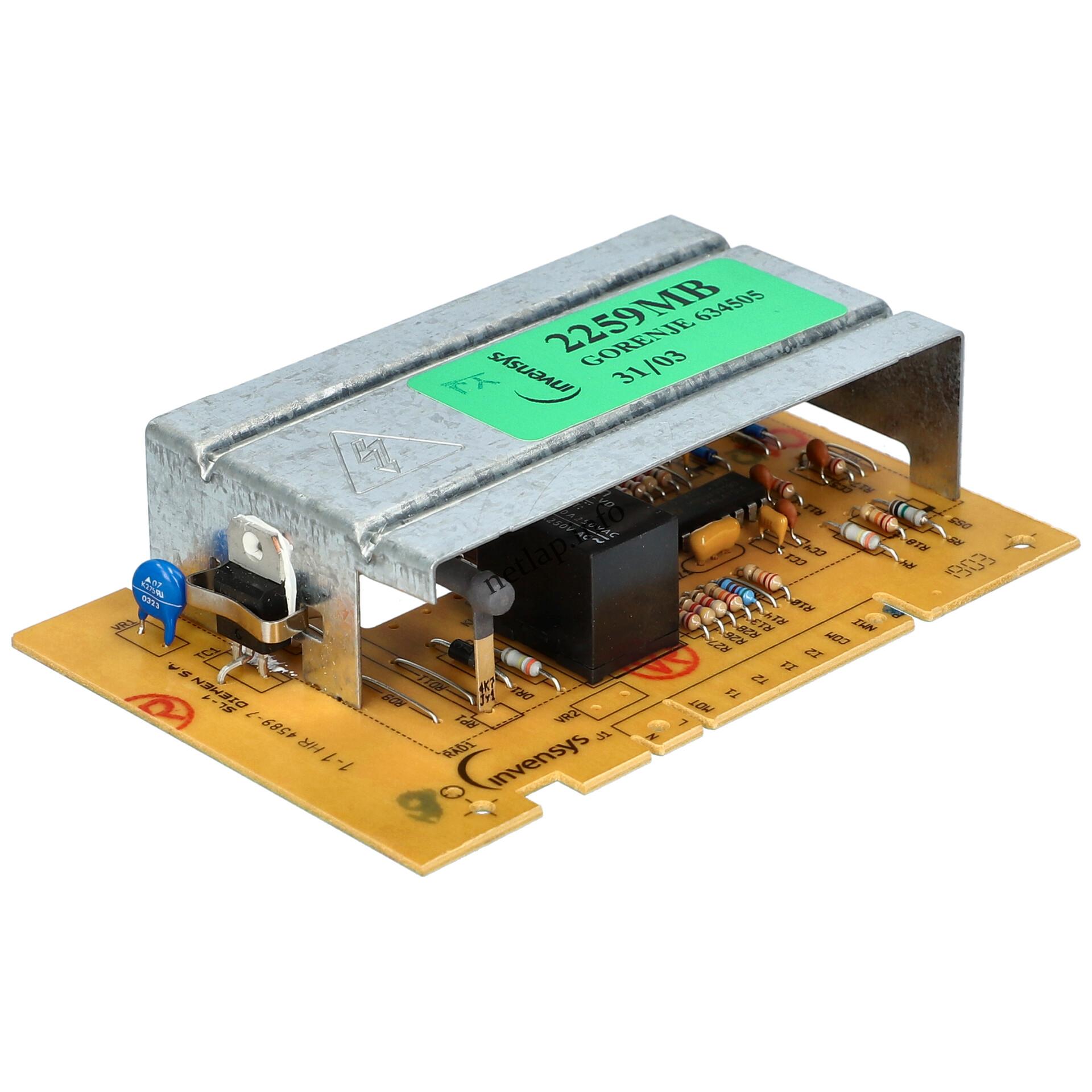 Gorenje mosógép elektronika 599217 Gorenje mosógép elektronika 599217