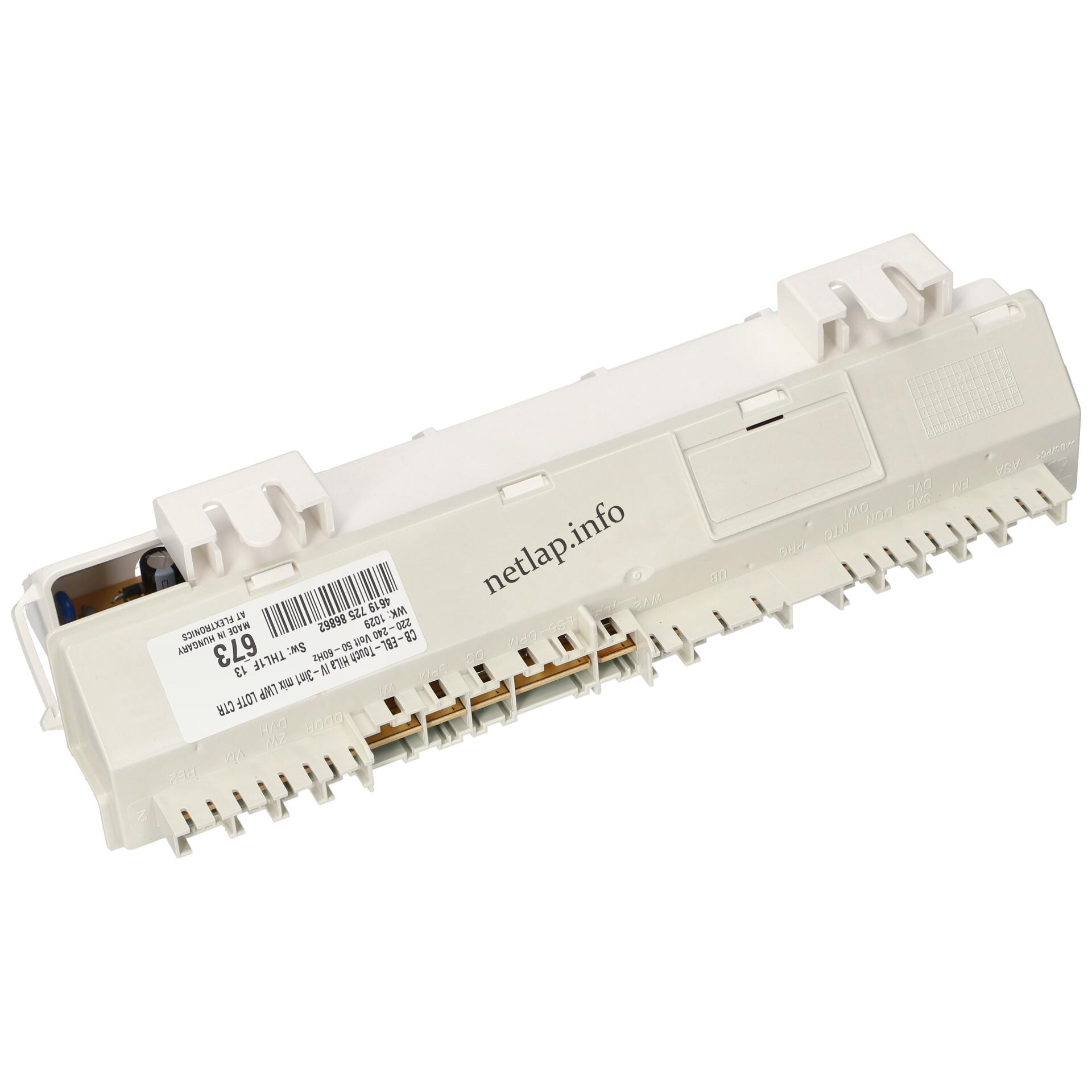 Whirlpool mosogatógép elektronika alsó C00554889 Whirlpool mosogatógép elektronika alsó C00554889