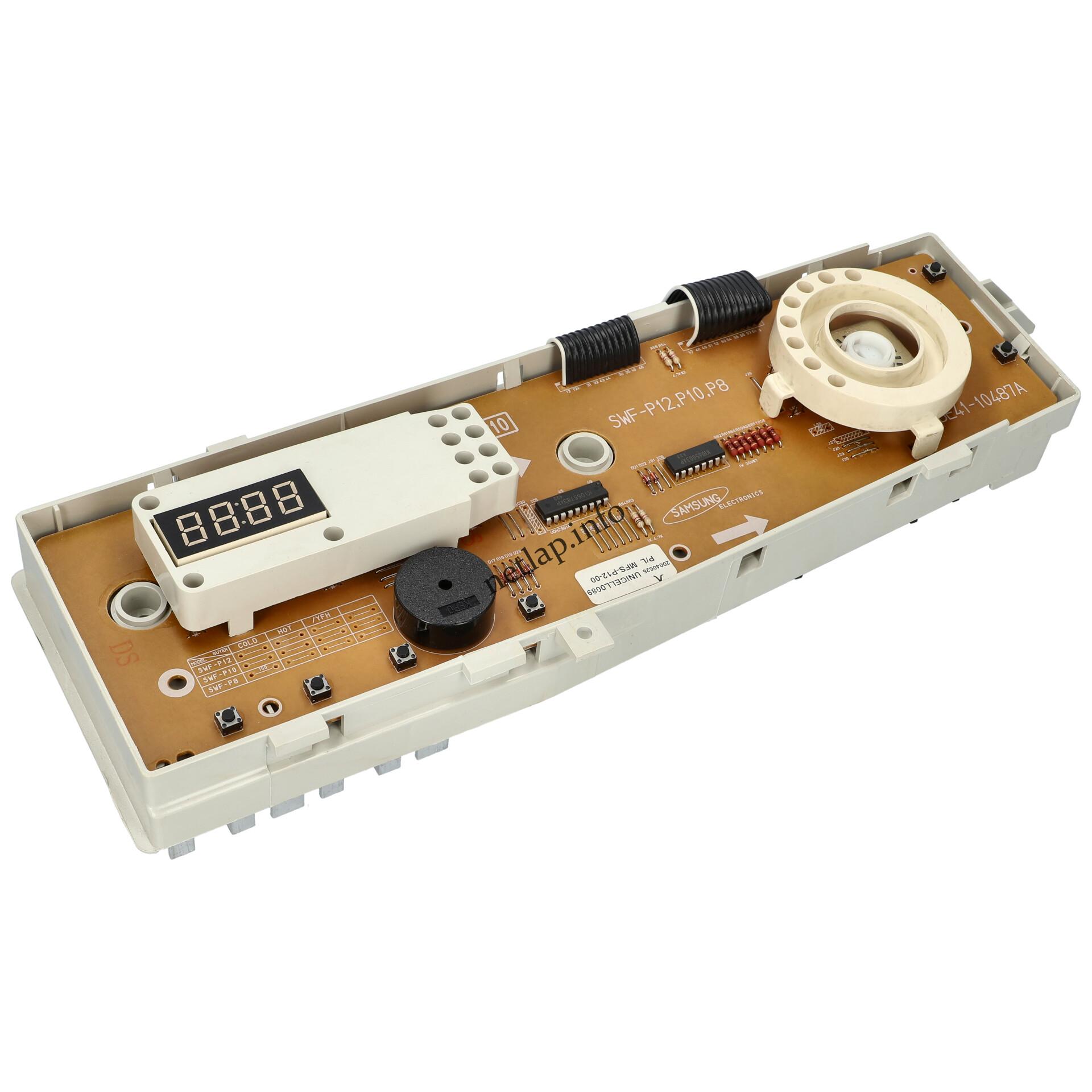 Samsung mosógép vezérlőmodul MFSP80100 Samsung mosógép vezérlőmodul MFSP80100