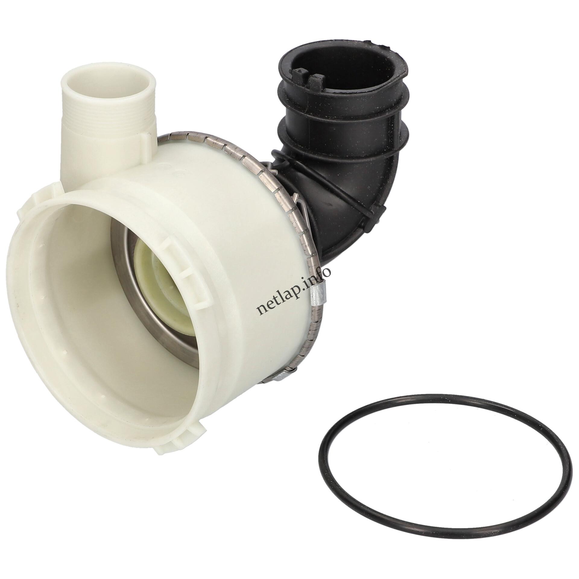 Indesit Whirlpool mosogatógép fűtőszál szivattyúház 1800W C00520796 Indesit Whirlpool mosogatógép fűtőszál szivattyúház 1800W C00520796