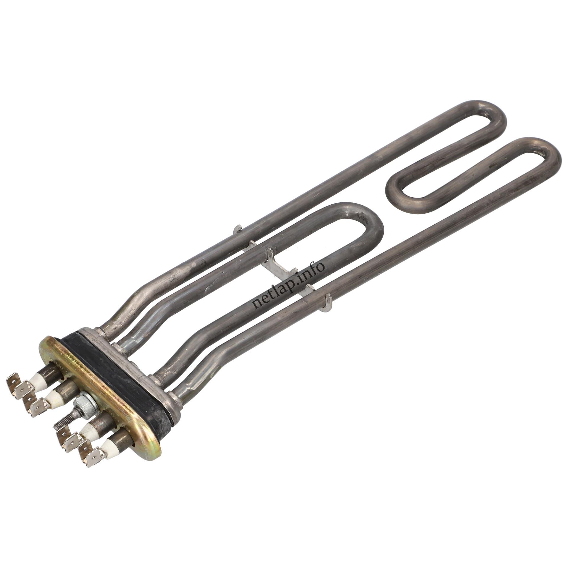 Indesit Whirlpool mosógép fűtőszál 1850+950w 282 mm 481925928601 Indesit Whirlpool mosógép fűtőszál 1850+950w 282 mm 481925928601