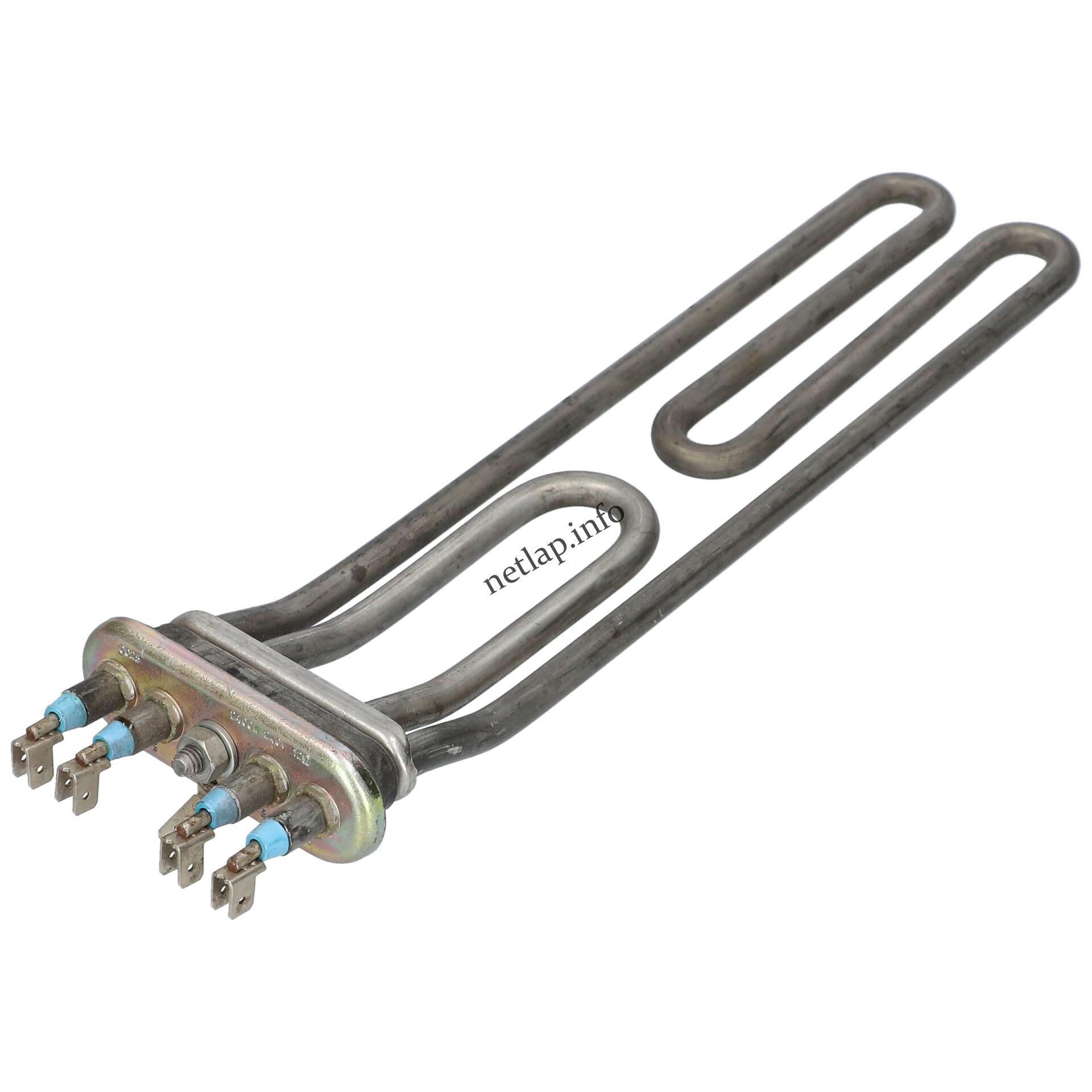 Indesit Whirlpool mosógép fűtőszál ívelt 2400w 276 mm 481925928493 Indesit Whirlpool mosógép fűtőszál ívelt 2400w 276 mm 481925928493