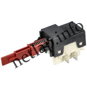 Indesit mosogatógép főkapcsoló 4 érintkezős d4300 C00041184