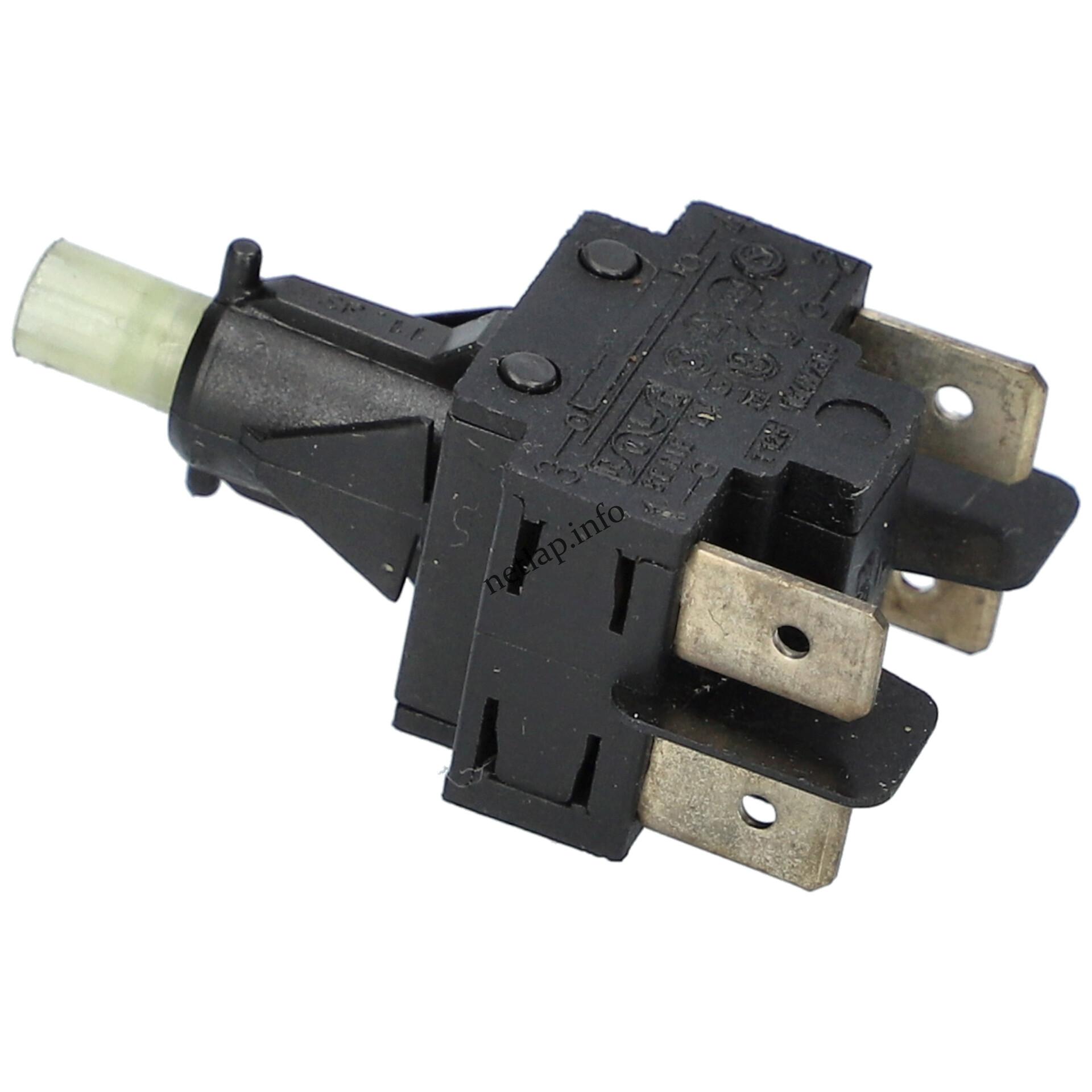 Gorenje mosógép nyomókapcsoló 4 érintkezős Gorenje mosógép nyomókapcsoló 4 érintkezős