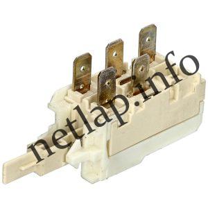 Fagor Whirlpool nyomókapcsoló 5 érintkezős