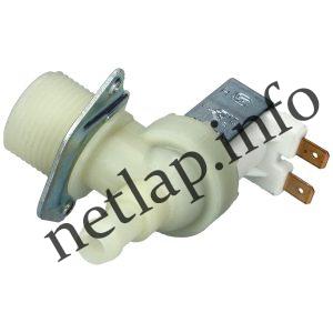 Mosógép 1 utas 12 mm 90° 220v mágnesszelep tp 25686057