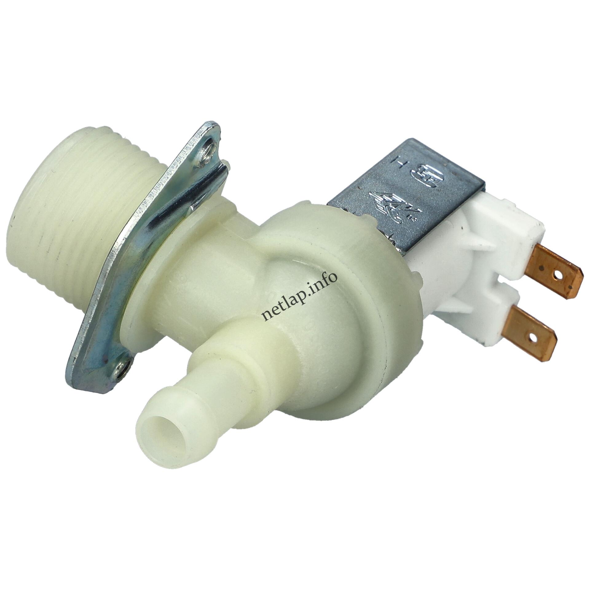 Mosógép 1 utas 12 mm 90° 220v mágnesszelep tp 25686057 Mosógép 1 utas 12 mm 90° 220v mágnesszelep tp 25686057