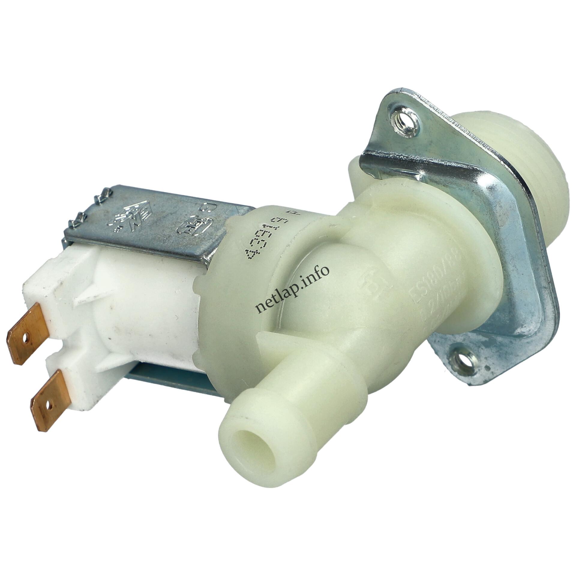 Electrolux Whirlpool mosógép 1 utas 15 mm 180° 220v mágnesszelep univerzális tp 015002UNOR Electrolux Whirlpool mosógép 1 utas 15 mm 180° 220v mágnesszelep univerzális tp 015002UNOR