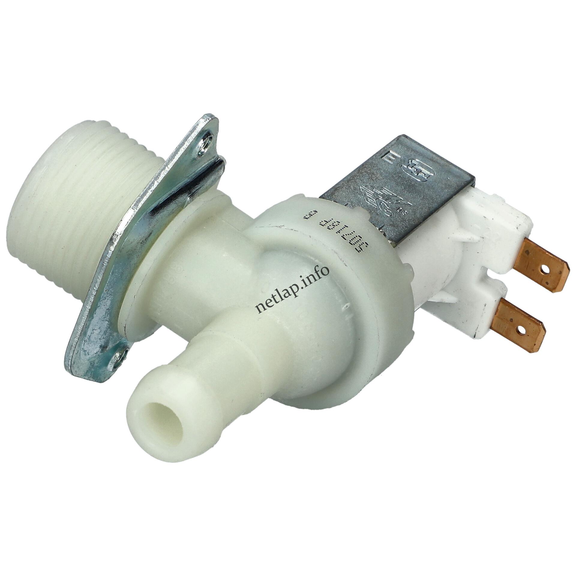 Mosógép 1 utas 15 mm 90° 220v mágnesszelep tp en ec európai gyártmány 50269348004 Mosógép 1 utas 15 mm 90° 220v mágnesszelep tp en ec európai gyártmány 50269348004