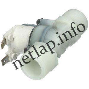Mosogatógép mágnesszelep 1 utas 3/4 3/4 180° 24v RPE