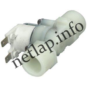 Mosogatógép mágnesszelep 1 utas 3/4 3/4 180° 12v RPE