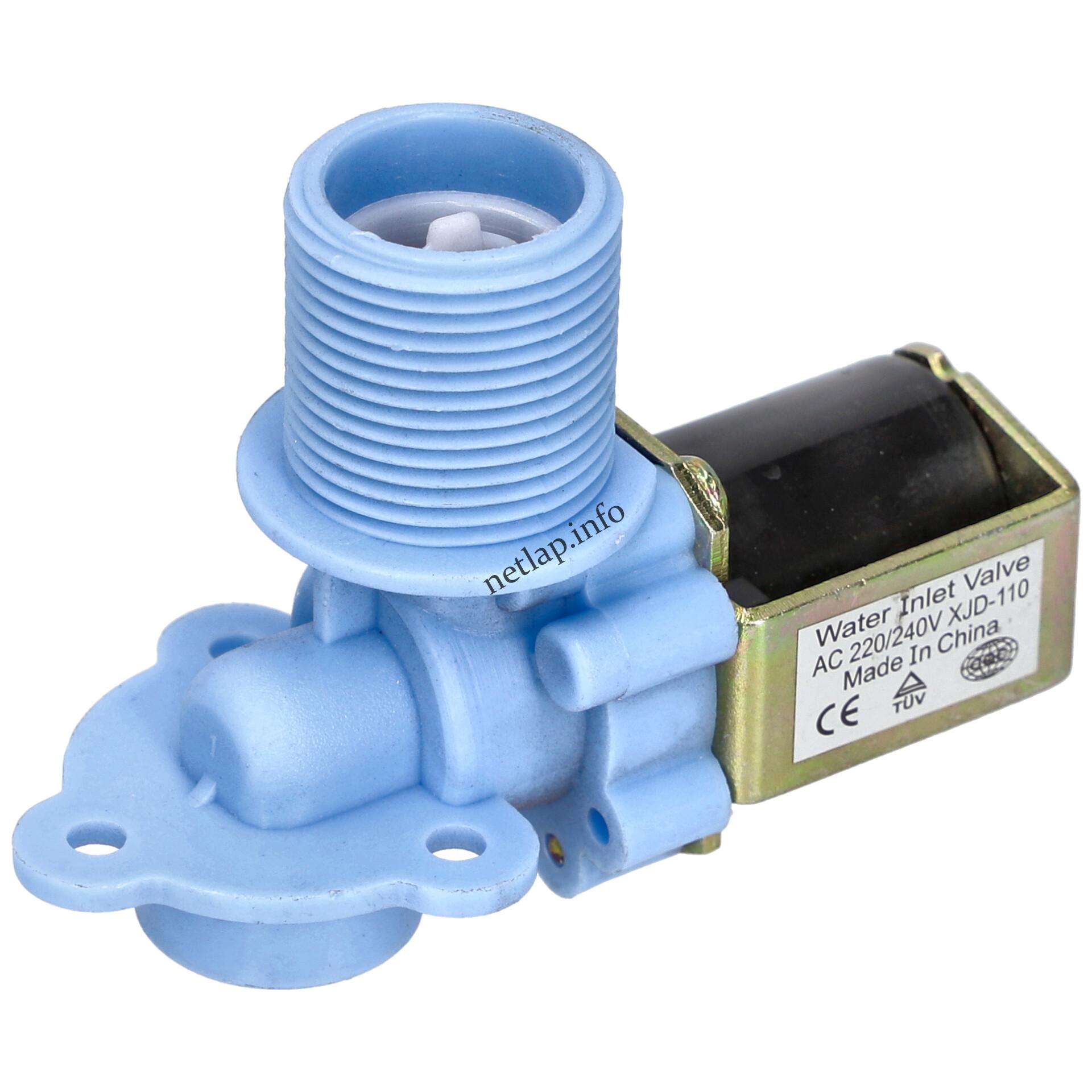 Daewoo mosógép 1 utas 180° 220v mágnesszelep 130 Daewoo mosógép 1 utas 180° 220v mágnesszelep 130